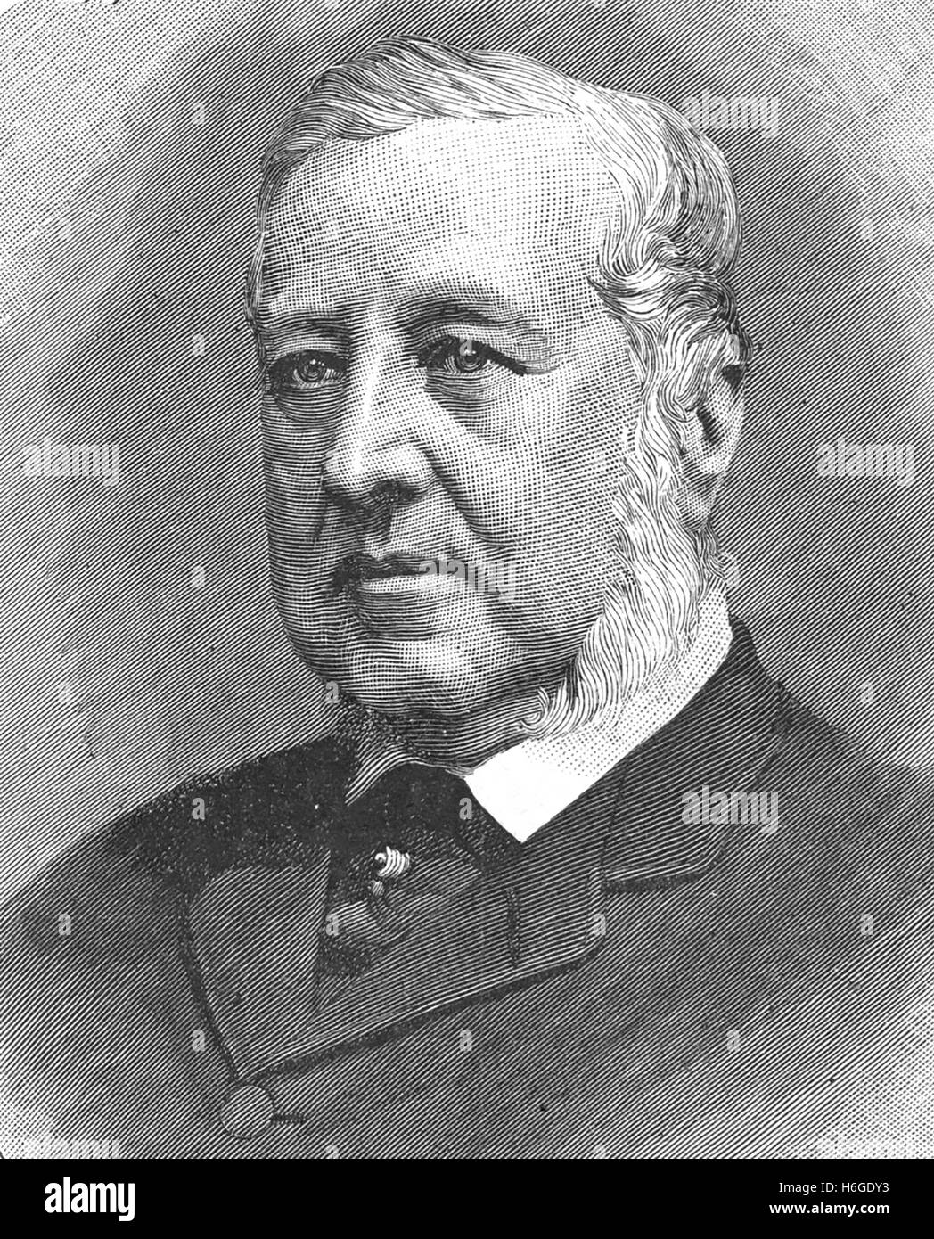Auguste LOFTUS (1817-1904) diplomate britannique et Gouverneur de Nouvelle-Galles du Sud, vers 1870 Banque D'Images