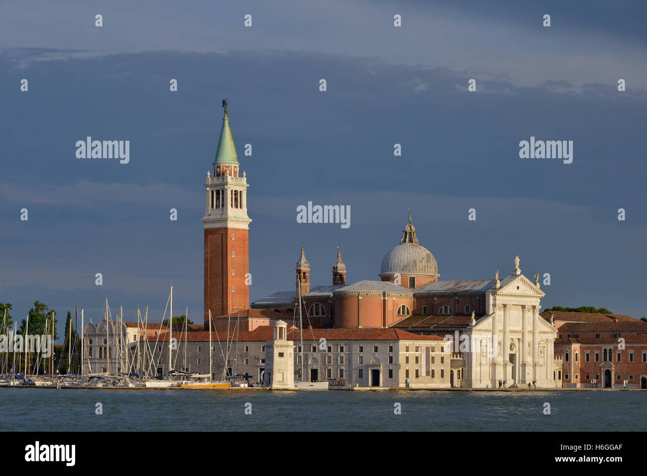 Basilique à Venise en Italie Banque D'Images