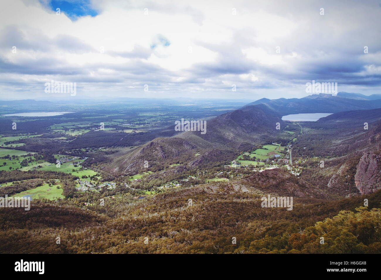 Le parc national des Grampians. L'Australie Banque D'Images