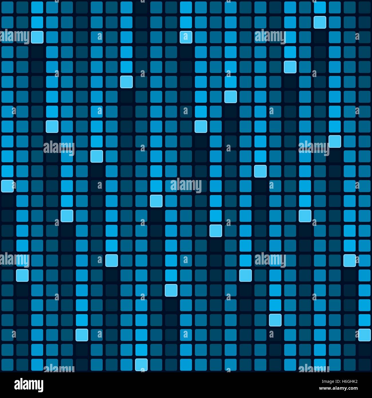 La pluie cosmique Pixel seamless background Illustration de Vecteur