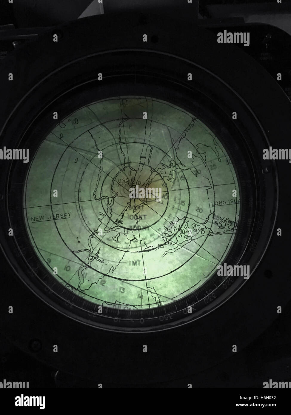 Radar display screen Banque de photographies et d’images à haute ...