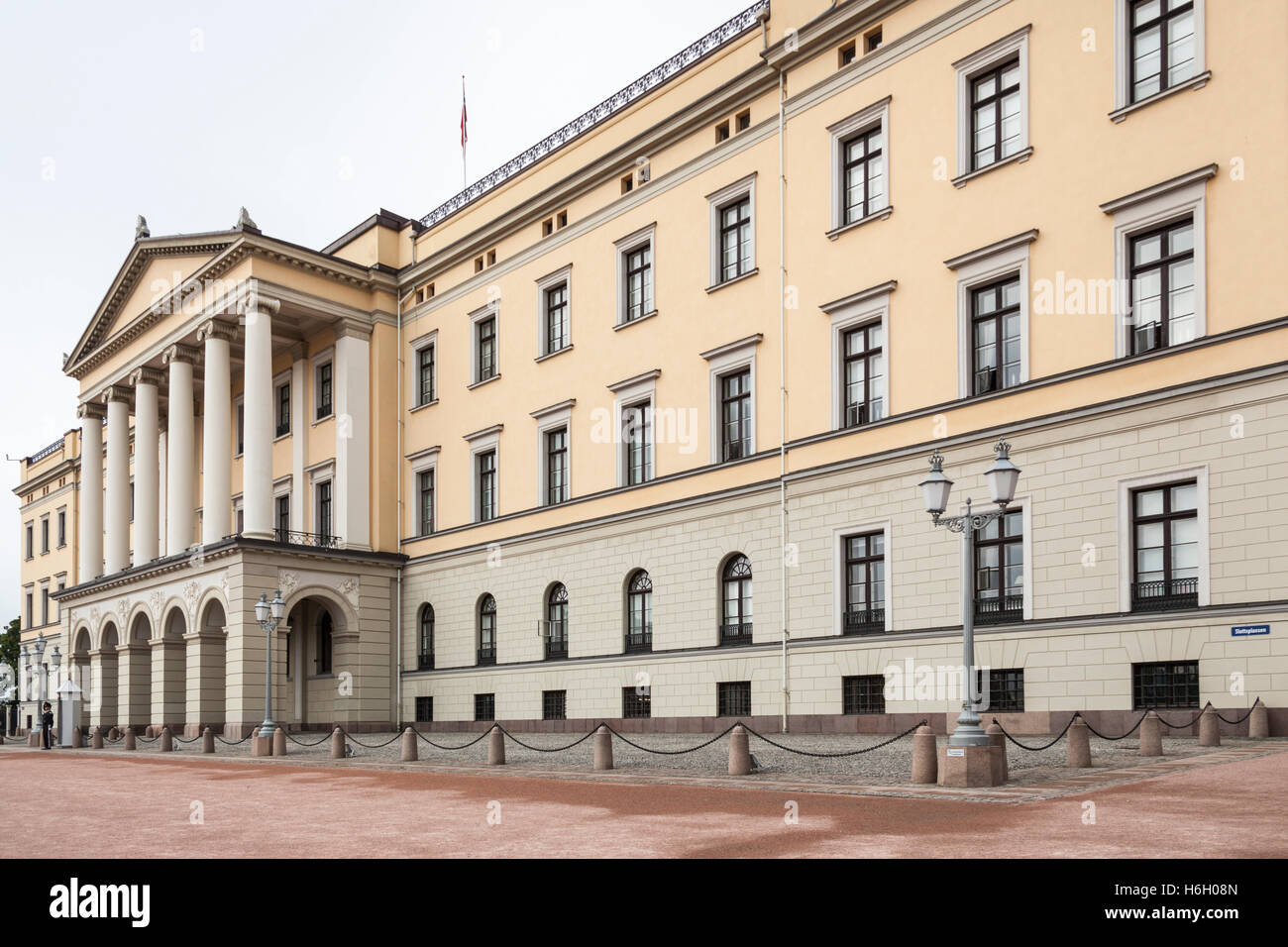 Le Palais Royal, Det b comme Slott, Oslo, Norvège Banque D'Images