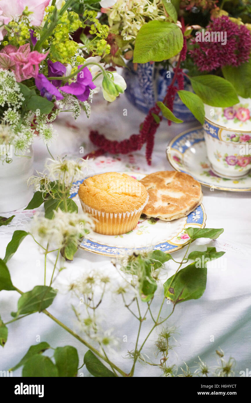 L'affichage à l'automne Fleurs de Malvern. Banque D'Images