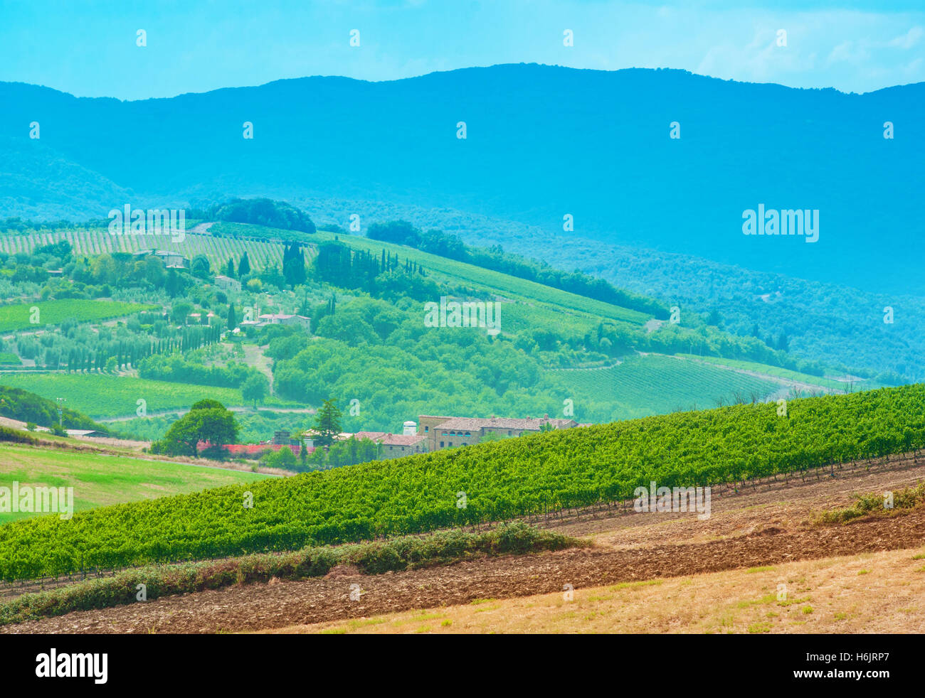 Paysage toscane italie Banque de photographies et d’images à haute ...