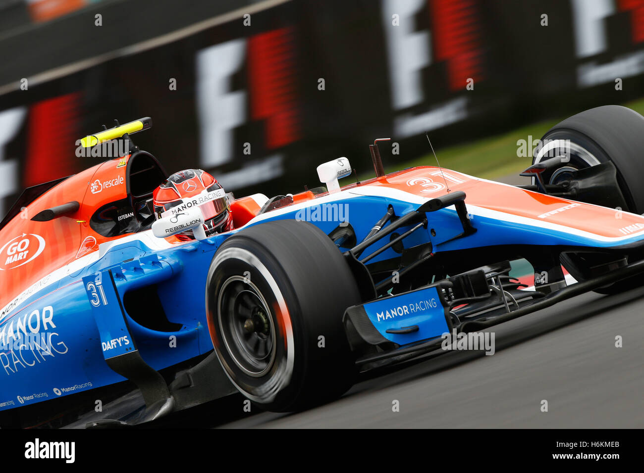 Sport Automobile : Championnat du Monde de Formule 1 de la FIA 2016, Grand Prix du Mexique, Esteban Ocon Banque D'Images