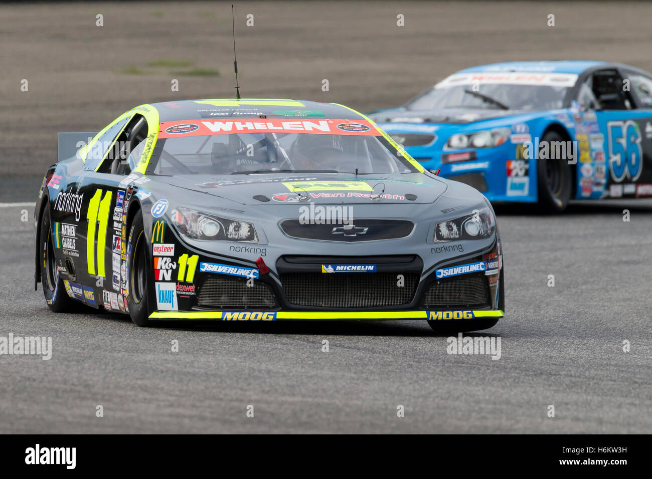 Adria, Rovigo, Italie - le 17 septembre 2016 : l'équipe PK Carsport , entraîné par Bert Longin, lors de course à la Nascar Whelen Euro Banque D'Images