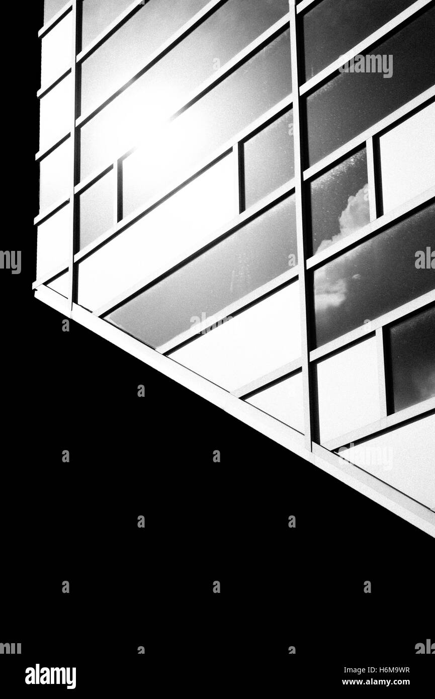 Nouvelle construction d'immeuble de bureaux du centre-ville de sandnes Norvège Développement immobilier Banque D'Images