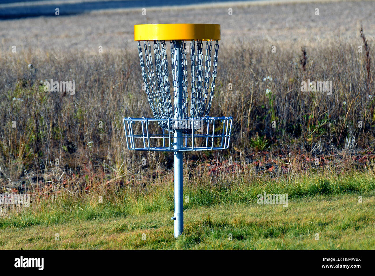 Chaînes frisbee golf golf metal Banque de photographies et d'images à haute  résolution - Alamy