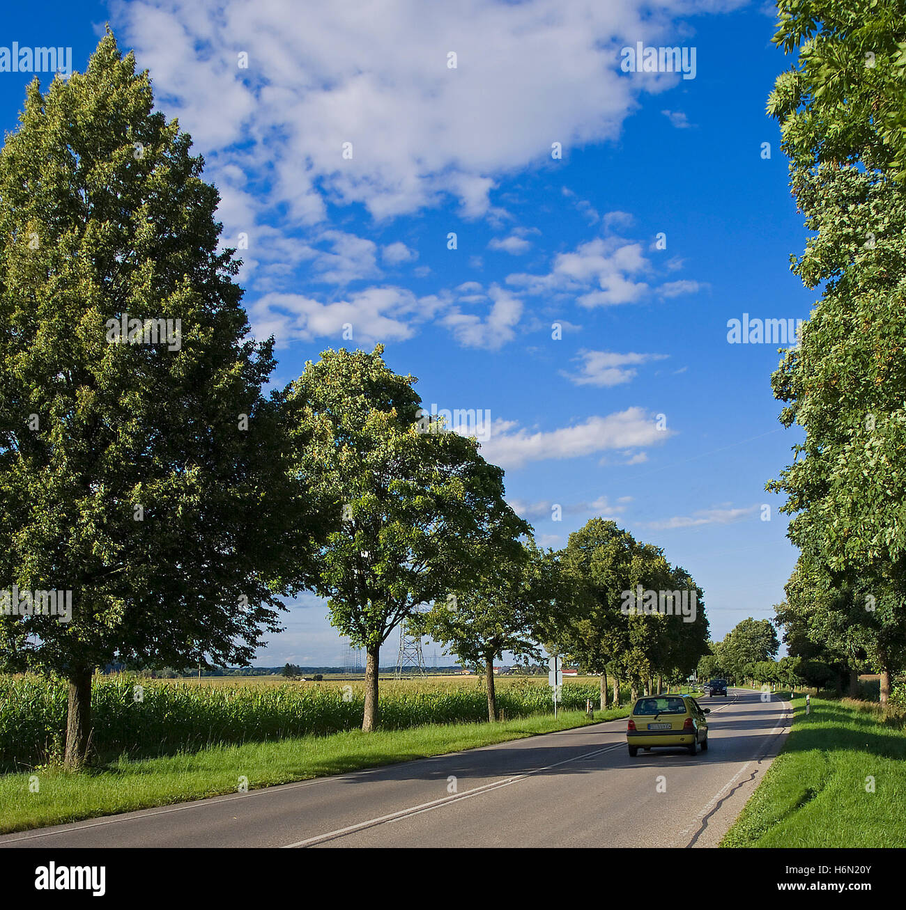 trafic routier Banque D'Images