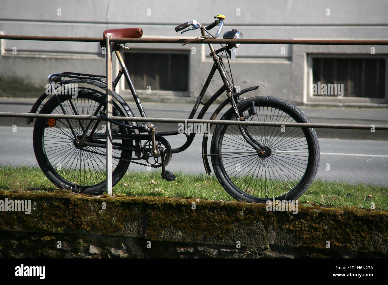 vélo avec sourdine Banque D'Images