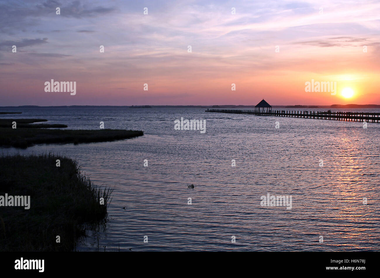 coucher de soleil Banque D'Images