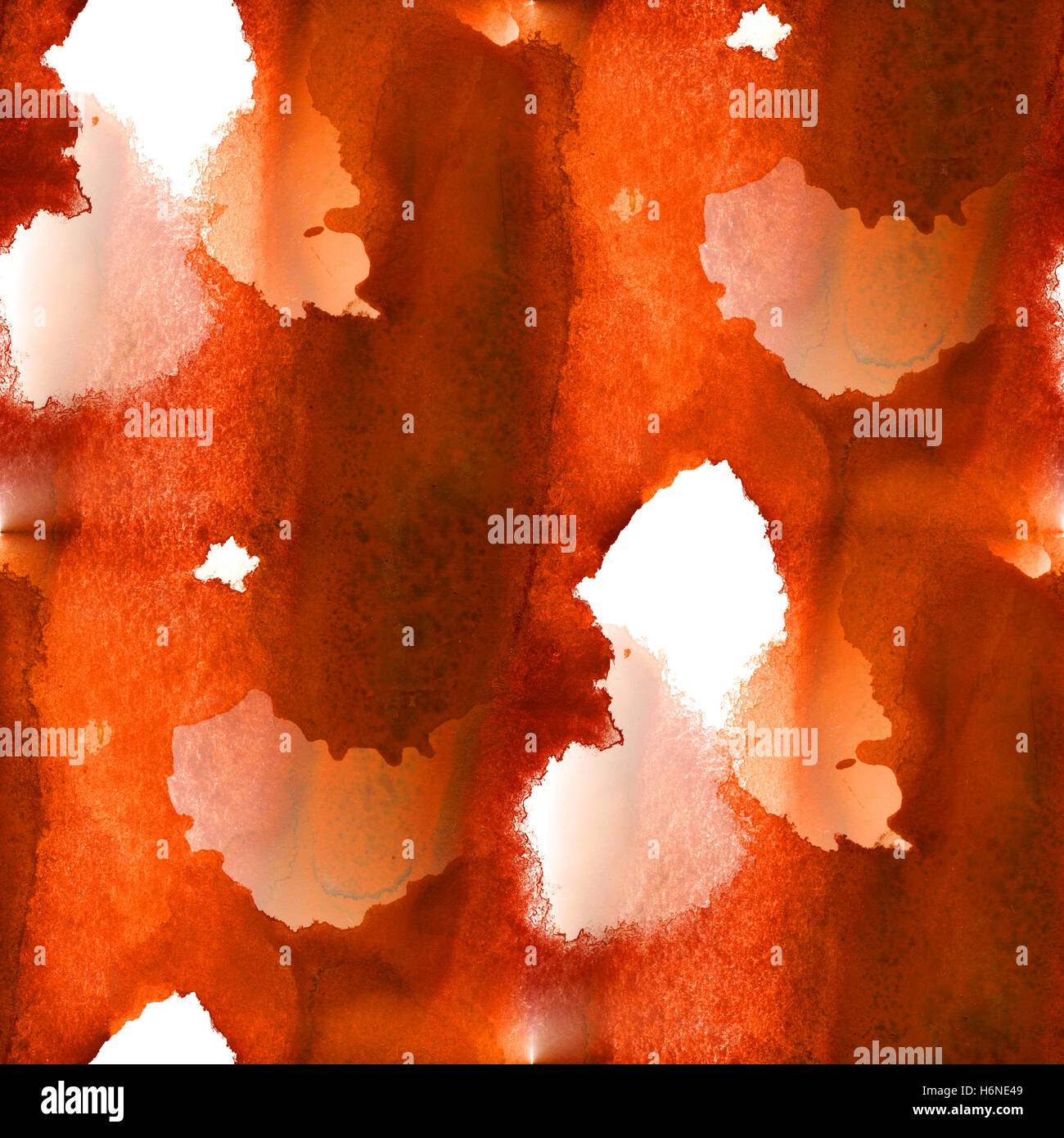 Motif de fond sans soudure. handmade résumé rouge peint à la main à l'aquarelle Banque D'Images