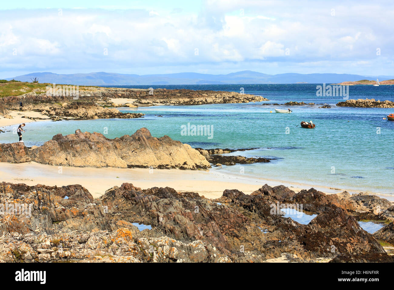 L'île d'Iona, Ecosse Banque D'Images