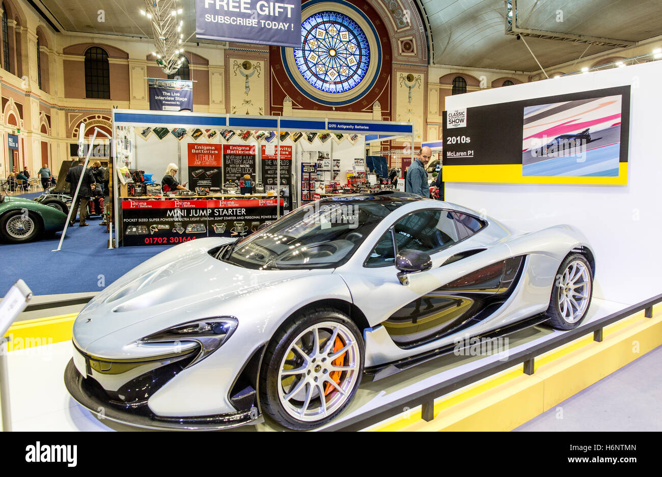 Mclaren à la PI Classic Car Show Alexander Palace Londres 2016 Banque D'Images