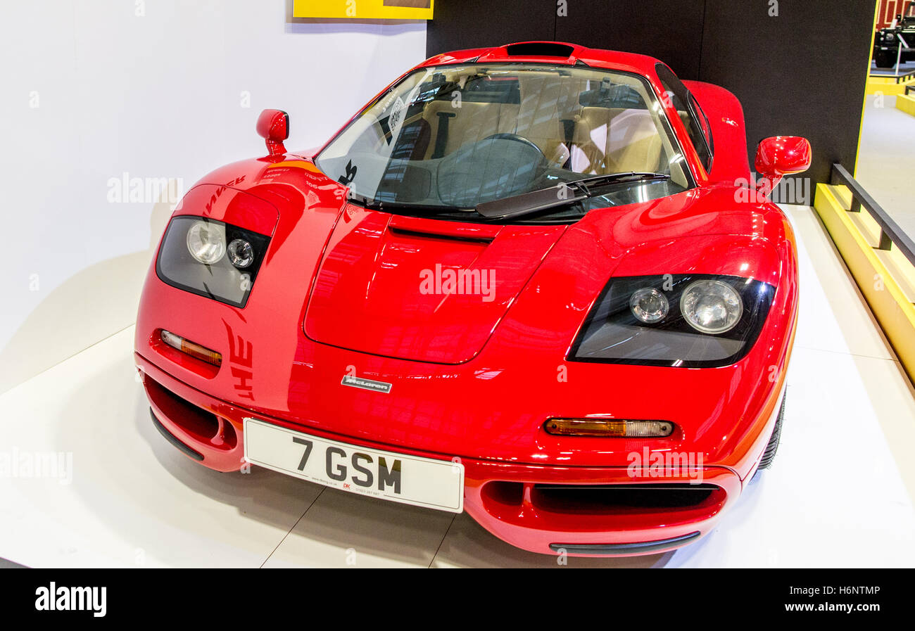 Mclaren F1 au Salon de voitures Alexander Palace Londres 2016 Banque D'Images