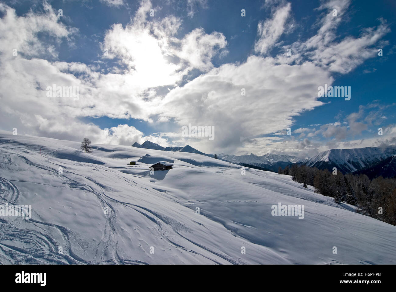 montagnes Banque D'Images