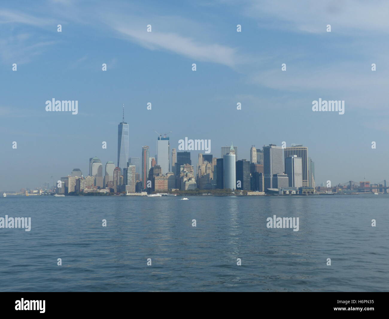 Les patrouilles de la Garde côtière des États-Unis New York Harbor Banque D'Images