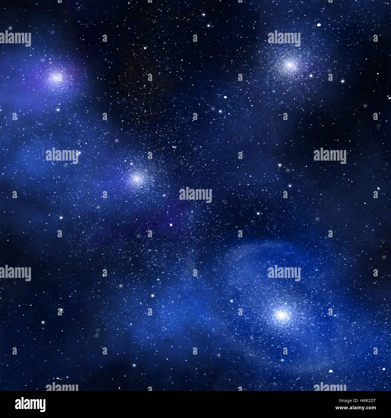 La nuit nuit de l'espace illustration champ profond brillant lumineux fond d'Étoiles Galaxie astronomie extra-brillant d'astérisques firmament Banque D'Images