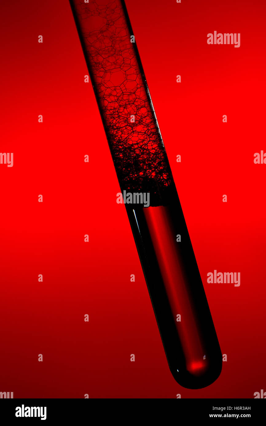 tube à essai Banque D'Images