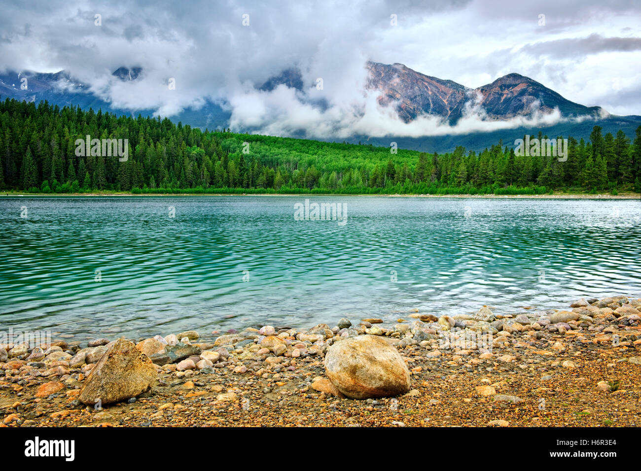 mers des lacs Banque D'Images