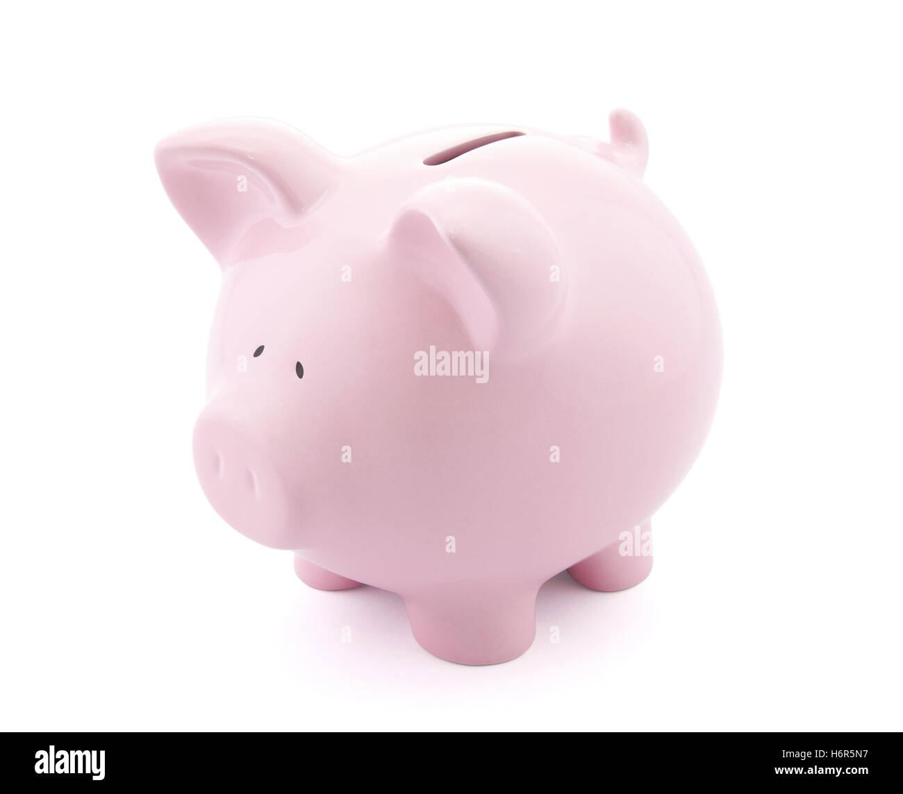 Établissement de crédit banque économique objet isolé unique enregistrer des animaux minuscules petit jouet court d'affaires de la retraite Banque D'Images