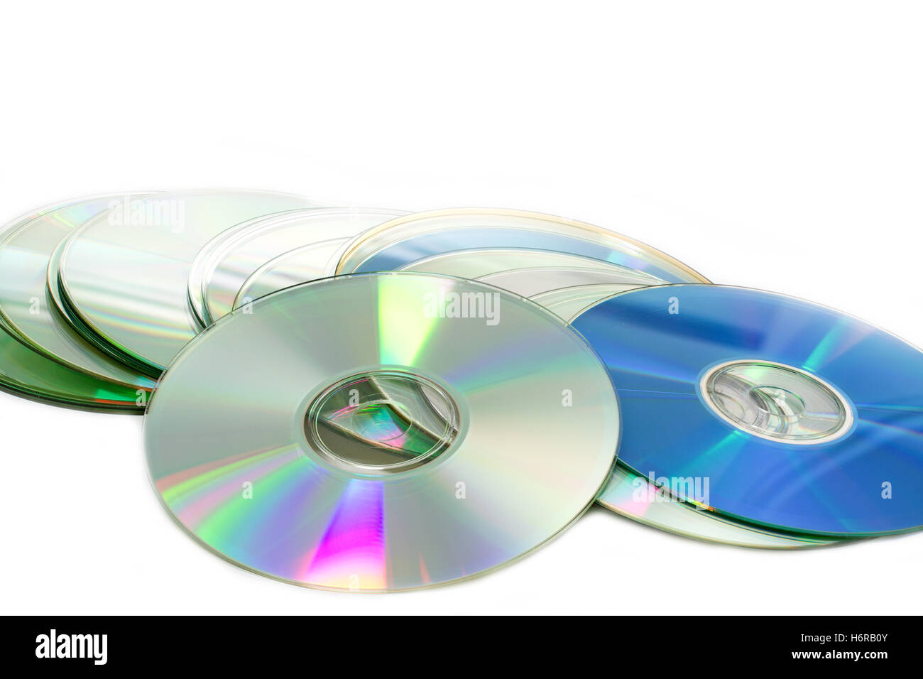 Disques compacts (CD) Banque D'Images