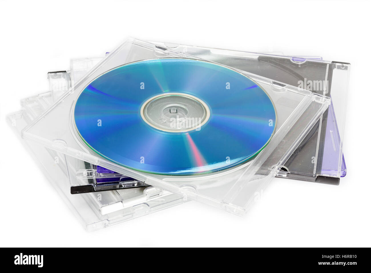 Disques compacts (CD) Banque D'Images
