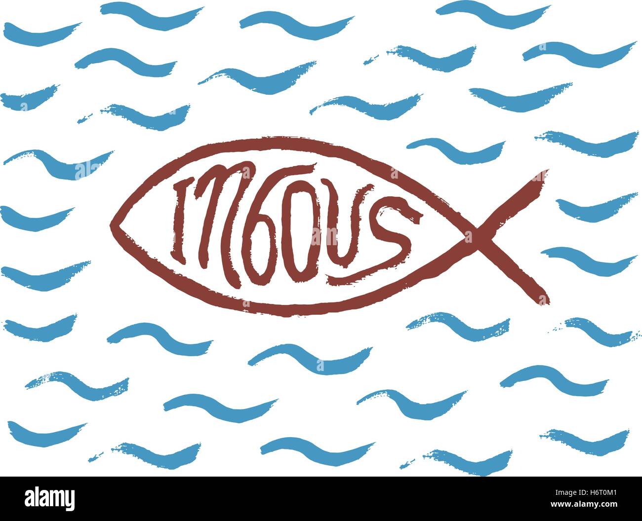 Christian poisson symbole religieux Illustration de Vecteur Christian poisson symbole religieux Illustration de Vecteur