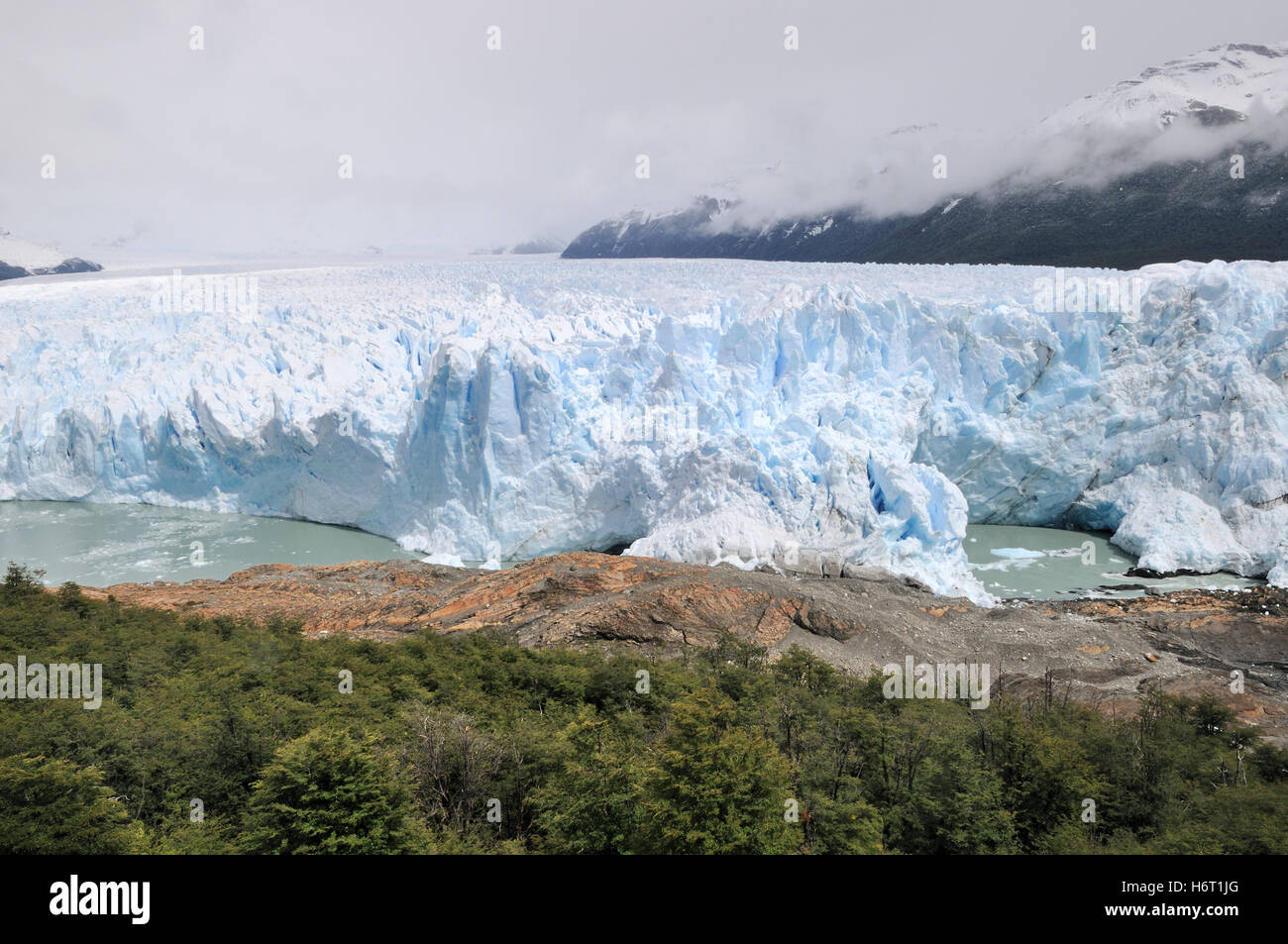 Lago argentino,glacier Banque D'Images