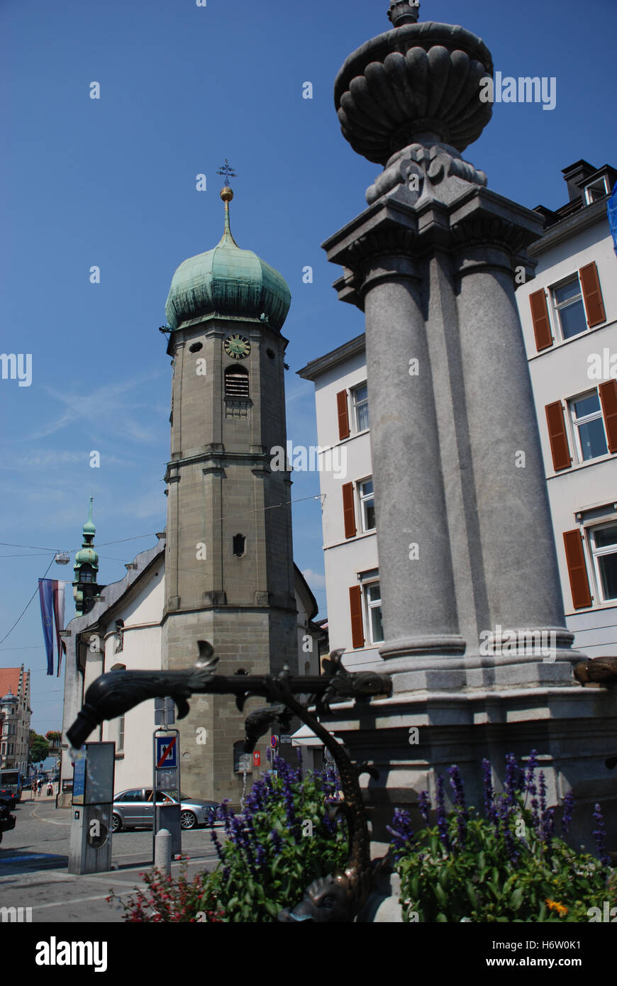 villes villages Banque D'Images