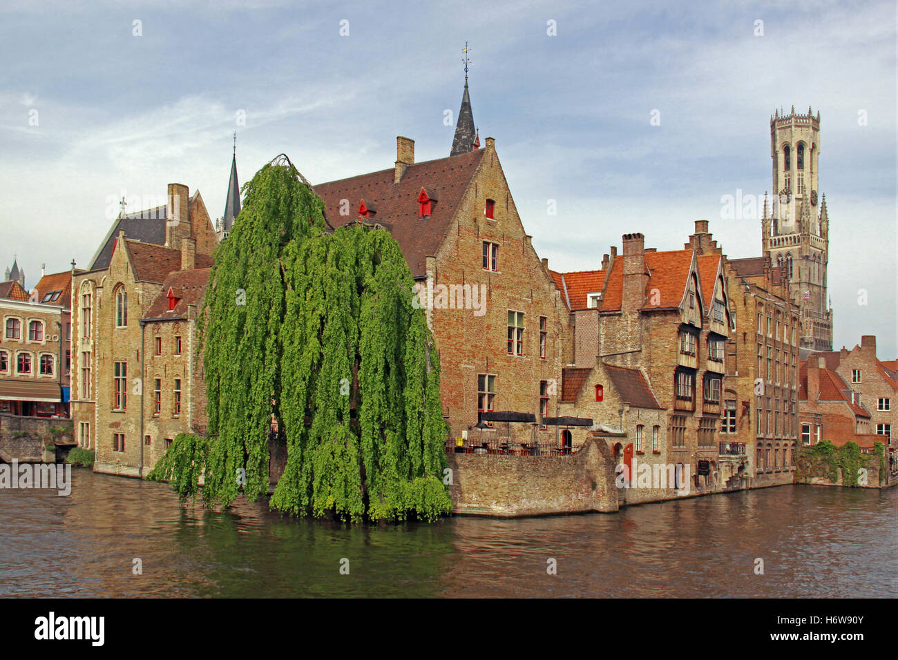 Attraction touristique rozenhoedkaai Banque D'Images