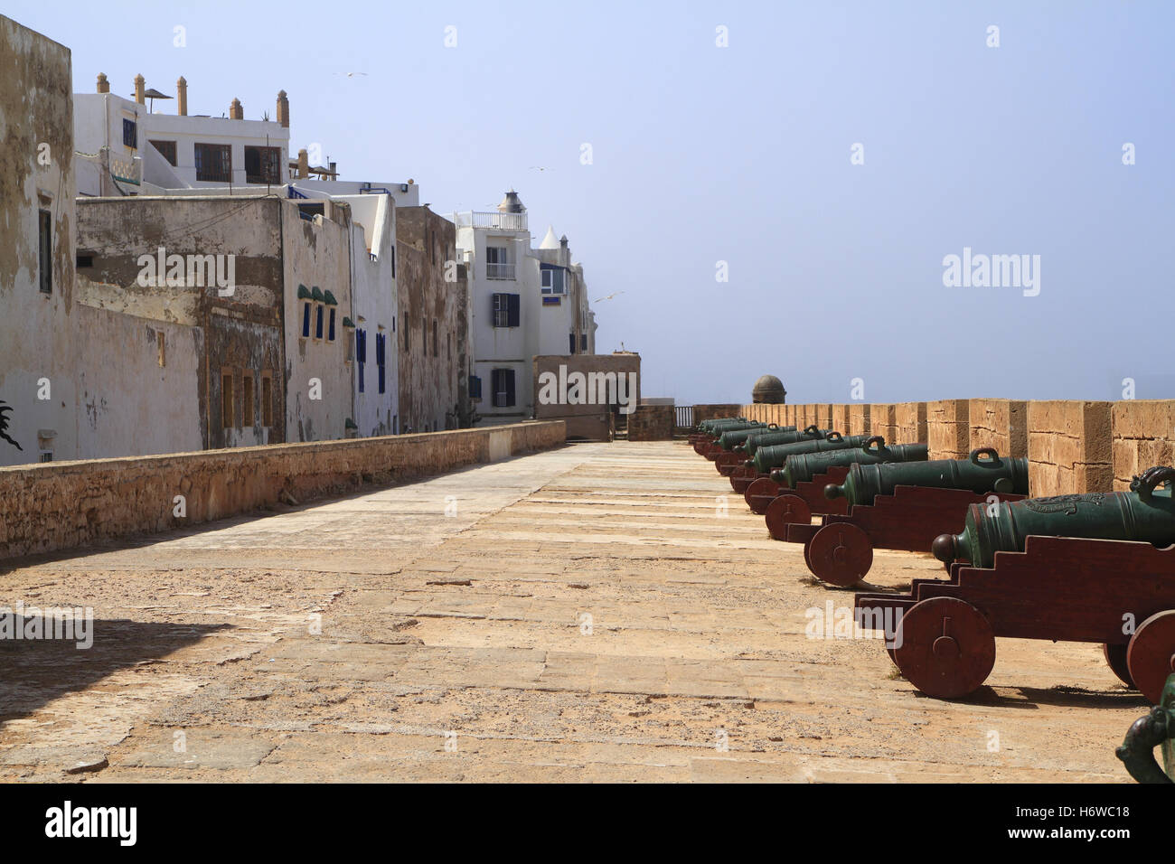 Afrique Maroc communauté portugaise village market town house construire tour de ville historique de la ville portuaire de l'Afrique célèbre Banque D'Images