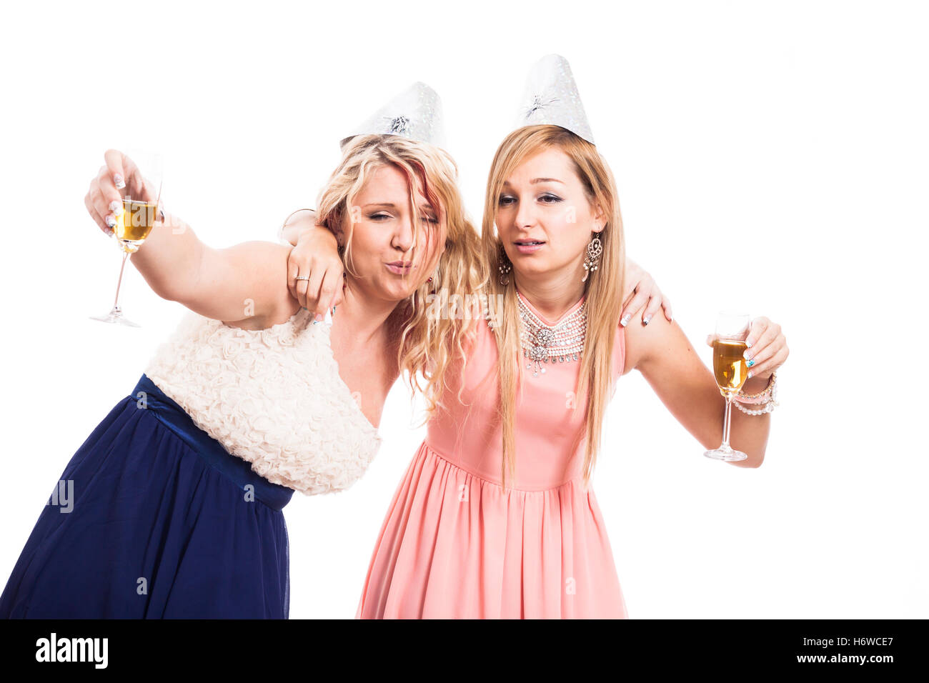 Woman alcohol funny drunk delighted Banque de photographies et d'images à  haute résolution - Alamy