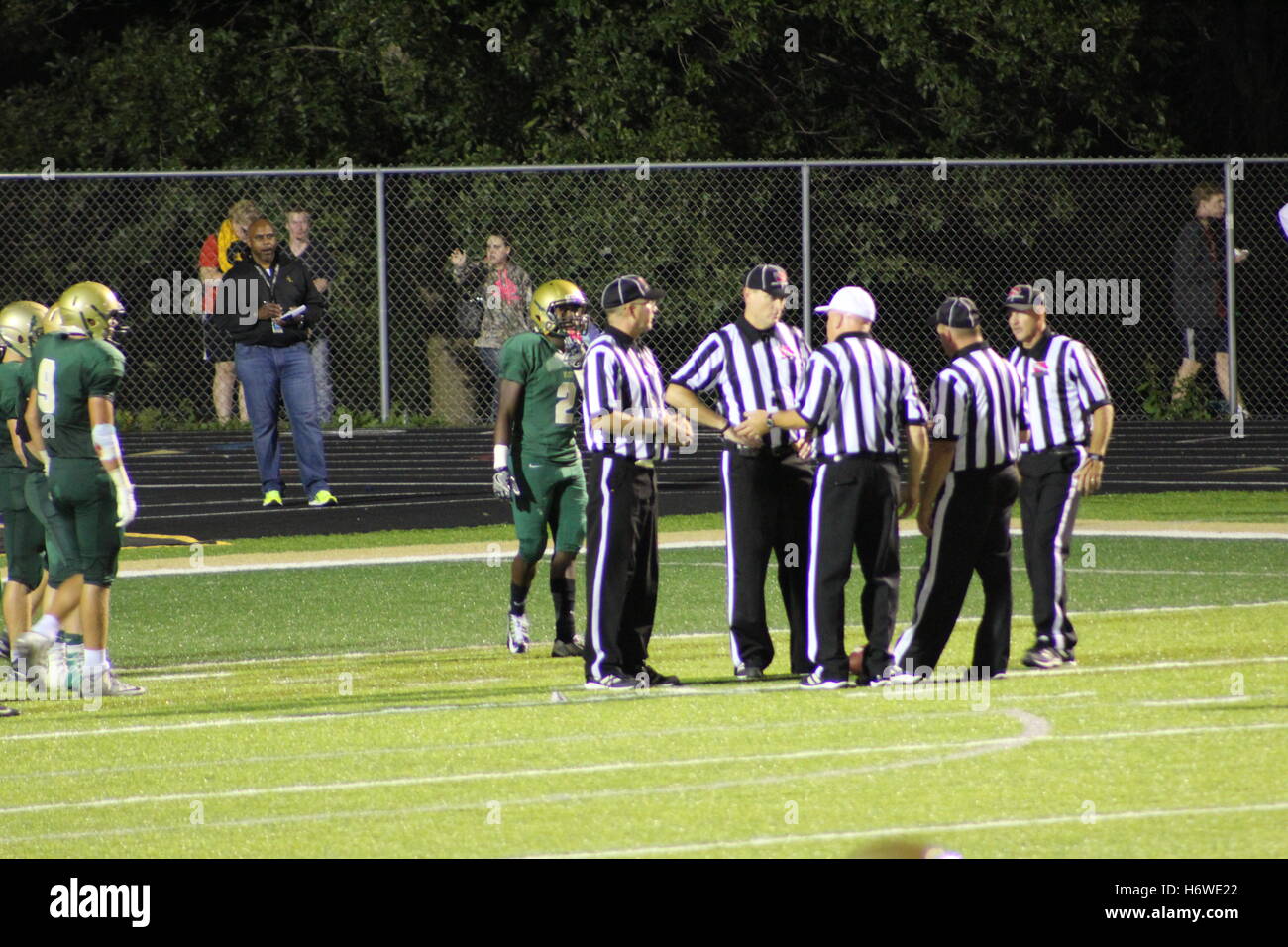 West High School, Iowa City, Iowa, football Banque D'Images