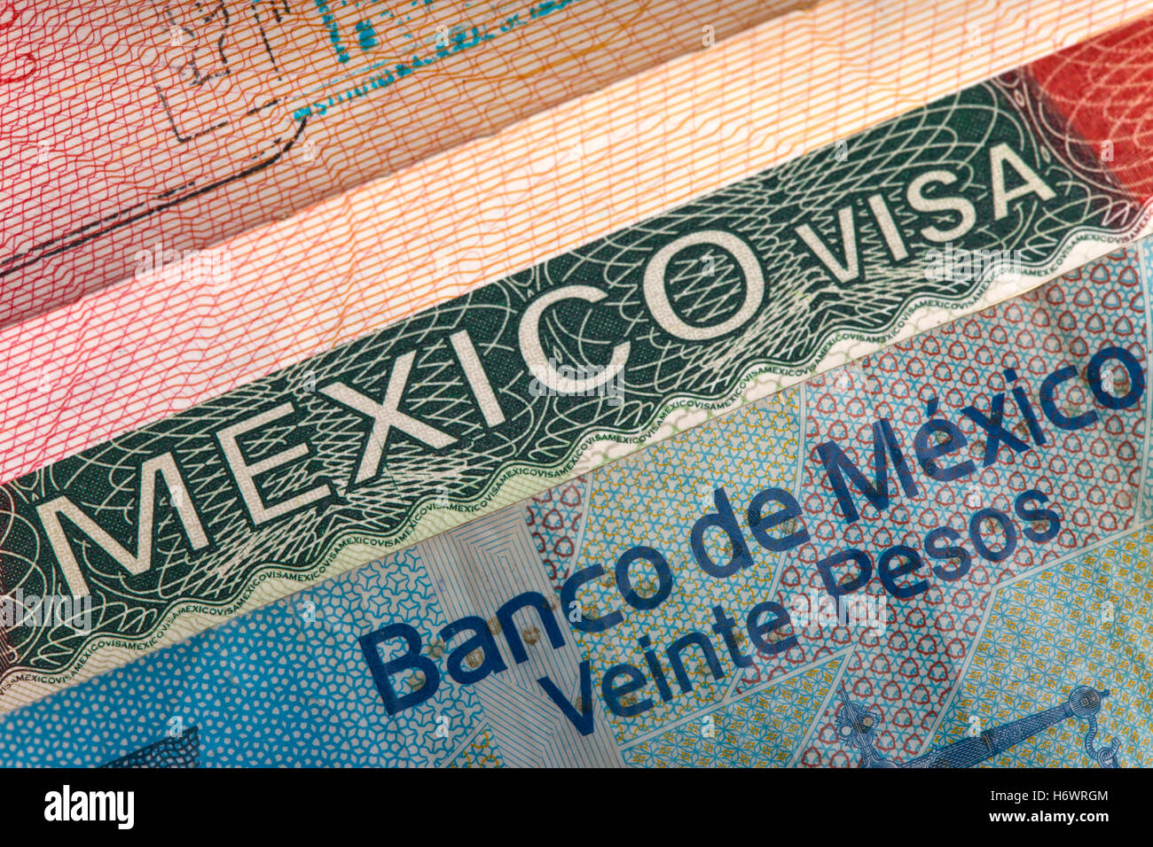 Visa mexico Banque de photographies et d'images à haute résolution - Alamy