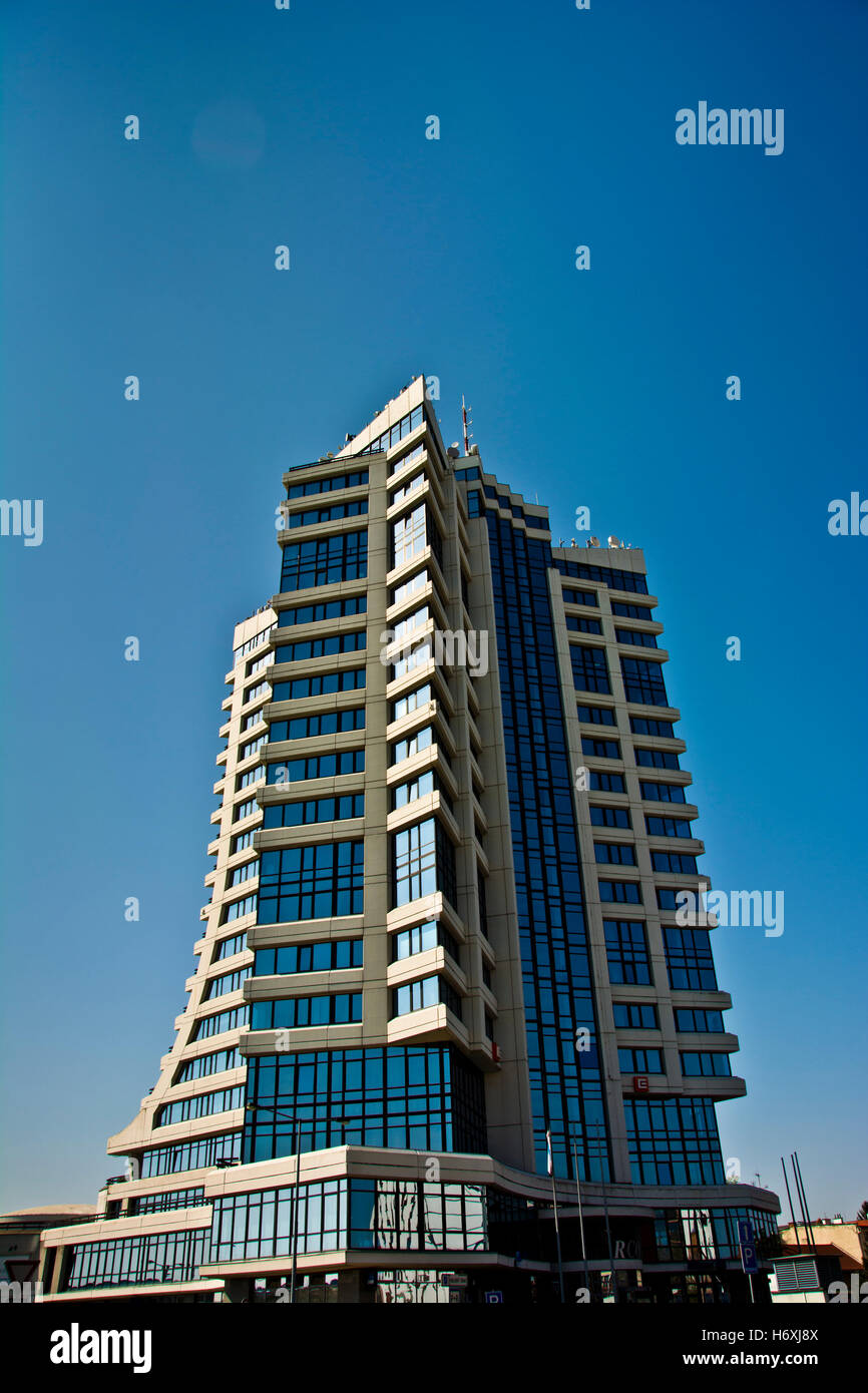 Bâtiment moderne à Olomouc, République Tchèque Banque D'Images