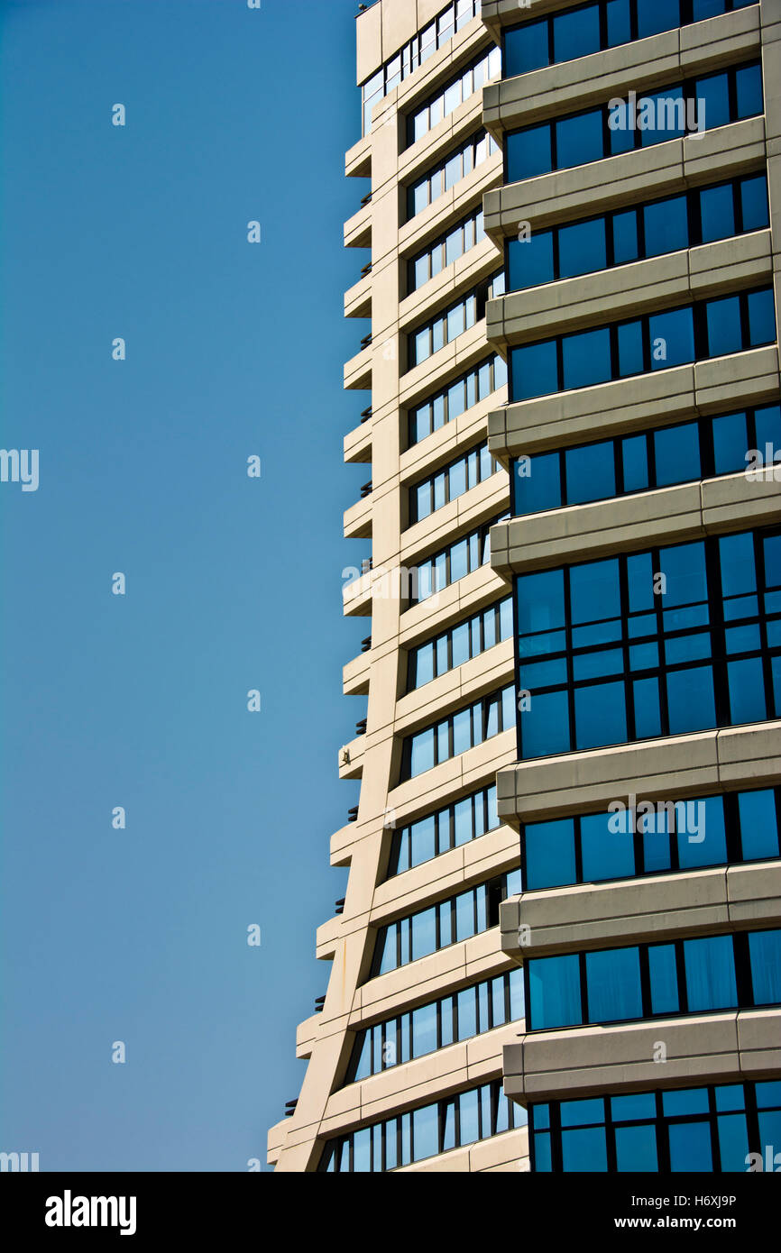 Bâtiment moderne à Olomouc, République Tchèque Banque D'Images