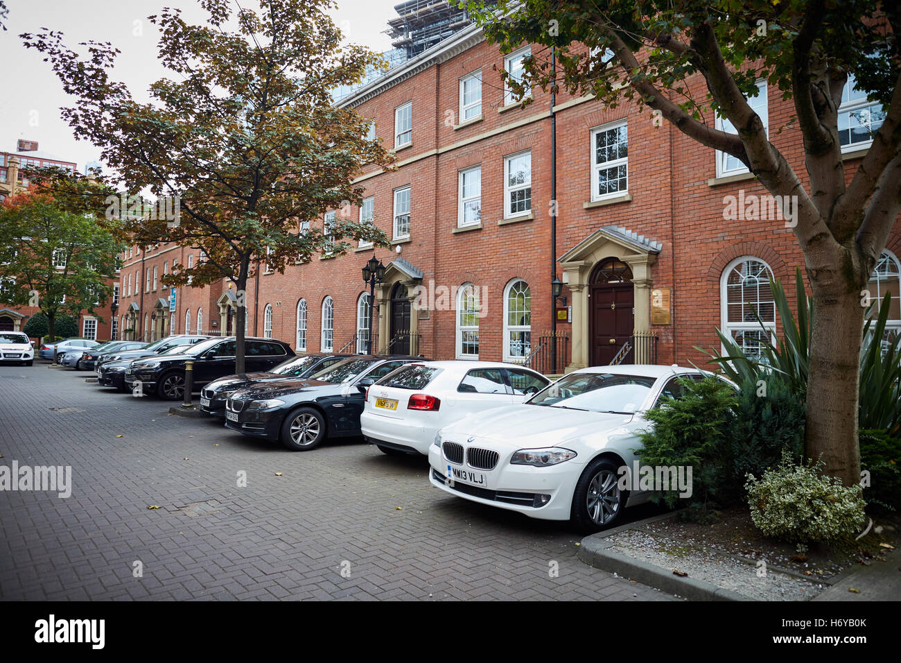 Manchester Oxford FA Cour Architecture bureau bureaux bureaux d'affaires PFA Nick Freeman Nigel Martin-Smi agence Modèle Nemesis Banque D'Images