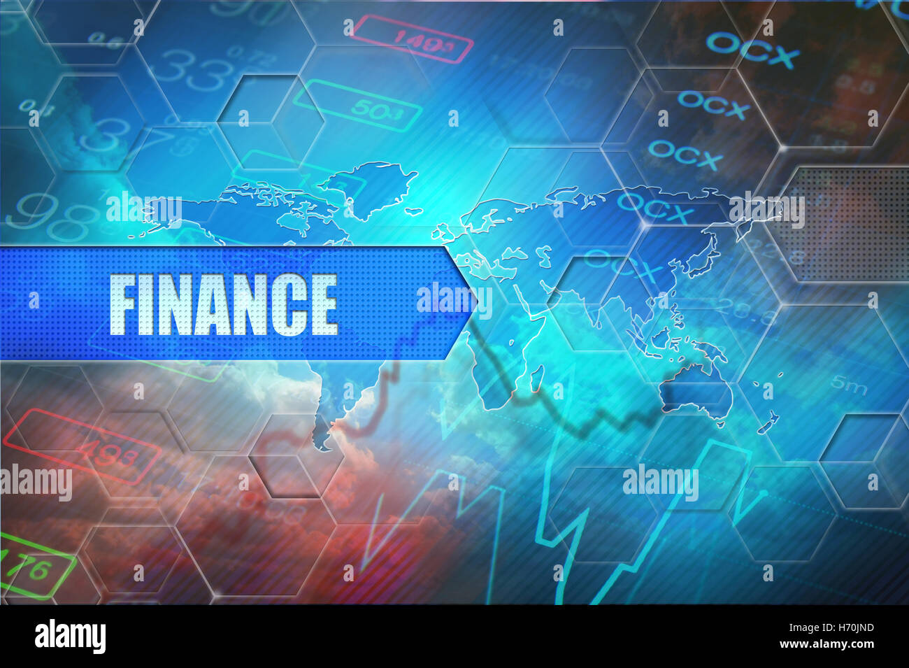 Concept global finance financier pour papier peint, global finance, économie mondiale, business news Banque D'Images