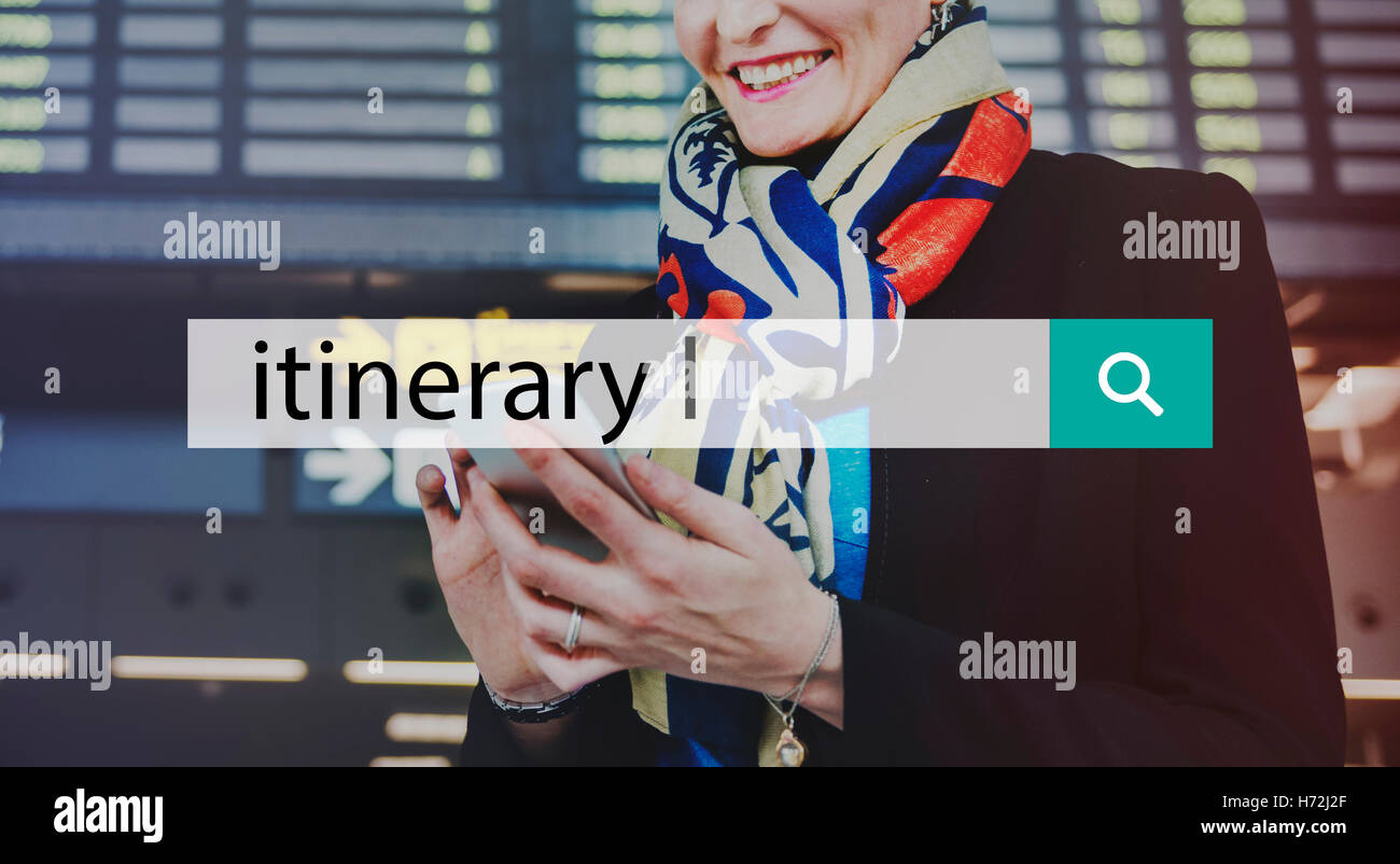 Circuit à bord des passagers embarquement Concept Tourisme Banque D'Images