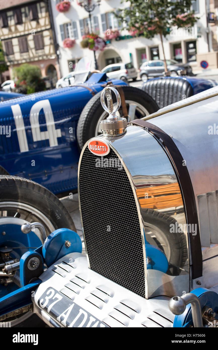 Voitures Bugatti à Molsheim en France Banque D'Images