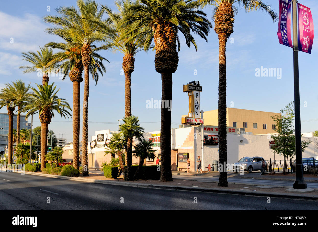 Le History Channel Pawn Stars boutique au centre-ville de Las Vegas au Nevada Banque D'Images