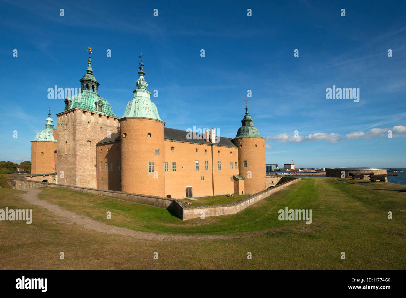 Château de Kalmar (Kalmar slott), la province de Smaland en Suède Scandinavie Europe Banque D'Images