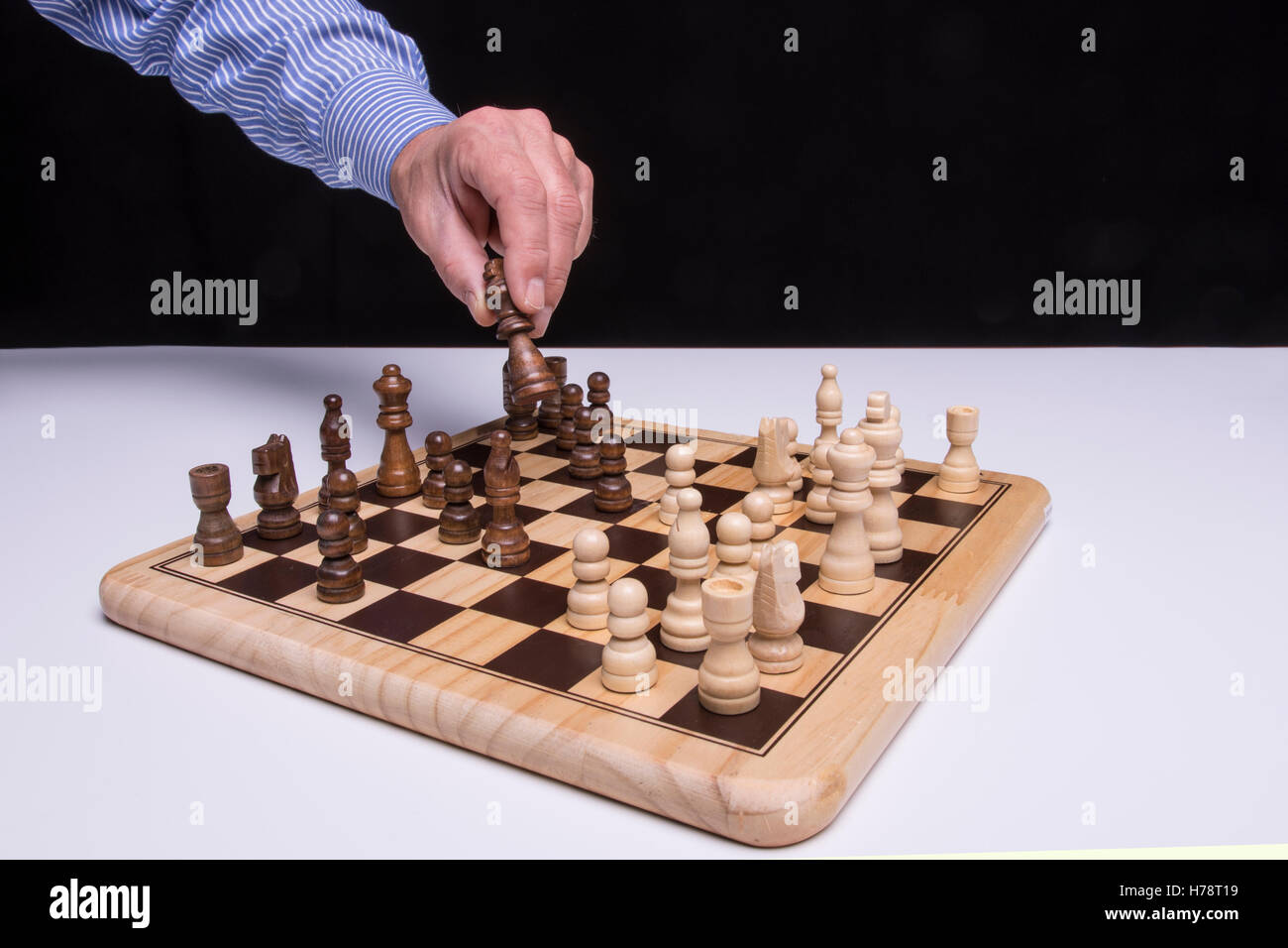 jeu d’échecs Banque D'Images