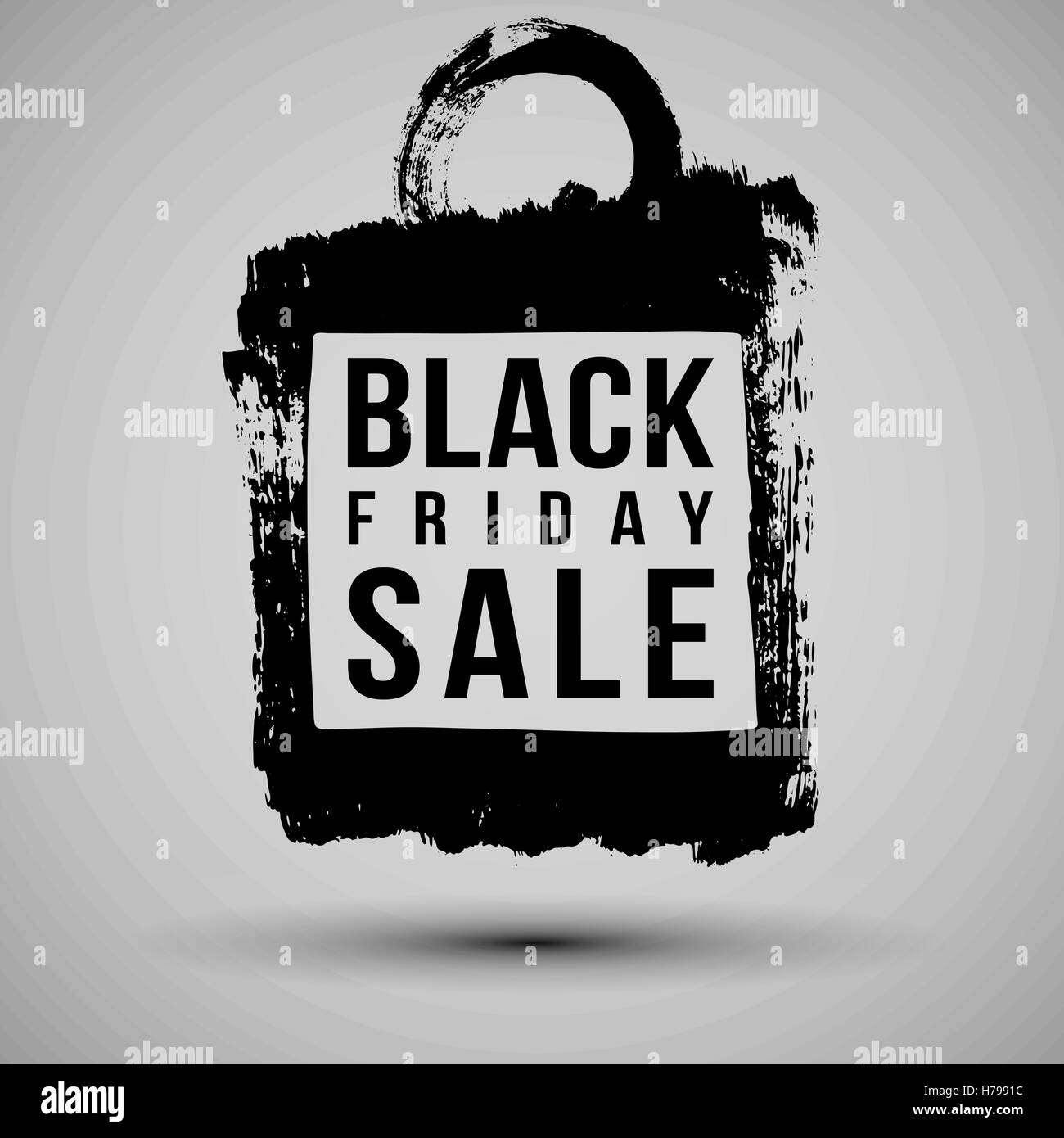 Vente Vendredi Noir Illustration de Vecteur