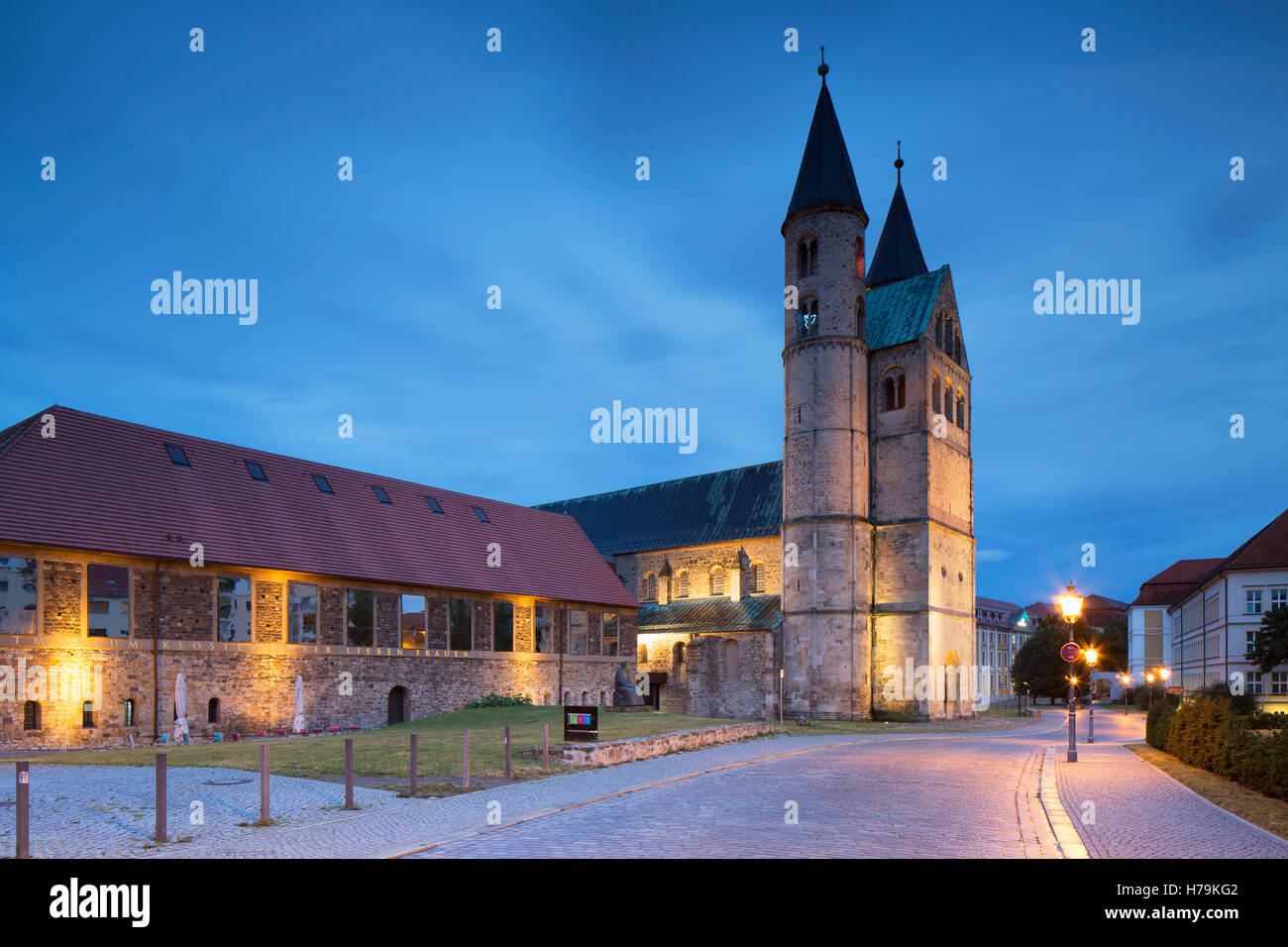 Kloster Unser Lieben Frauen, Magdebourg, Saxe-Anhalt, Allemagne Banque D'Images