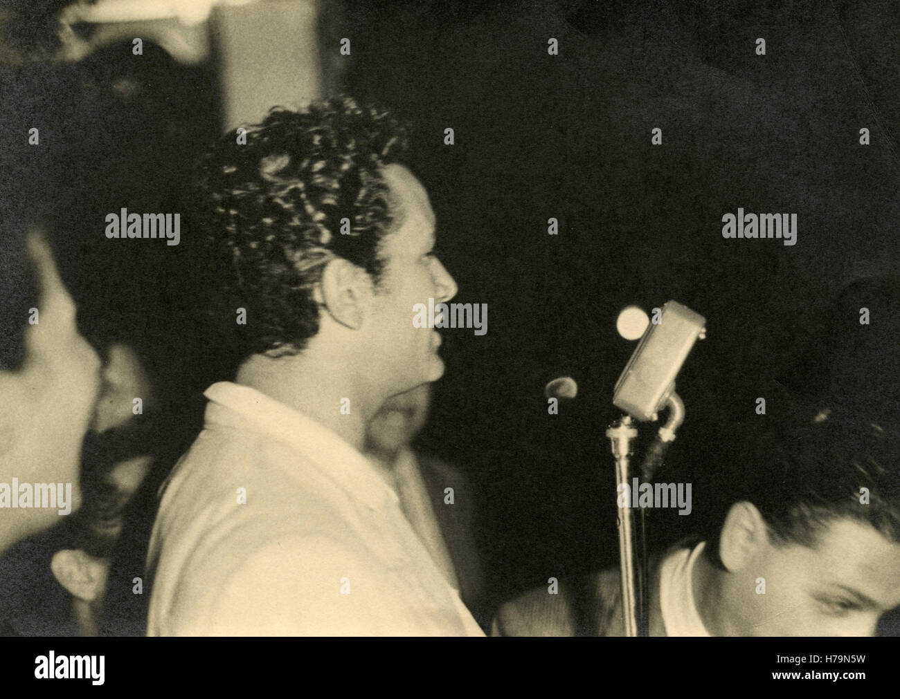 L'acteur et réalisateur de cinéma italien Leonardo Cortese Banque D'Images