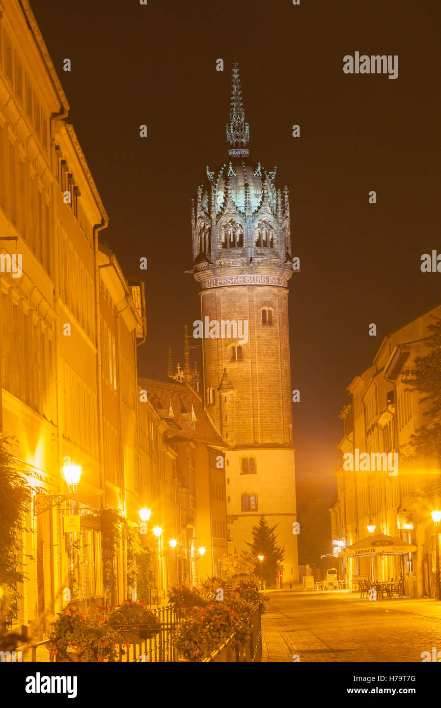 Schloßkirche Wittenberg Banque D'Images