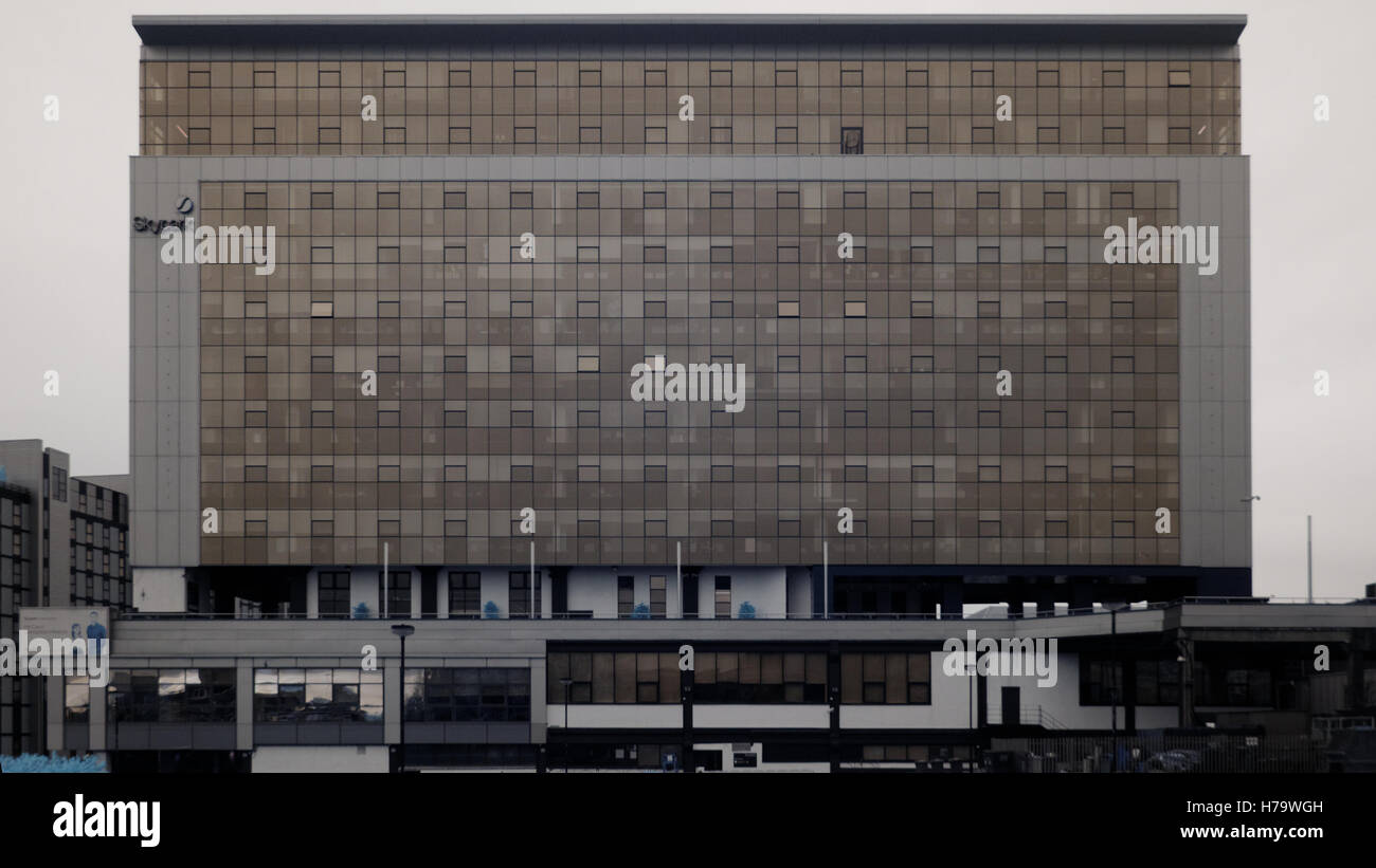 Skypark Glasgow finnieston bureau tour infra rouge Banque D'Images