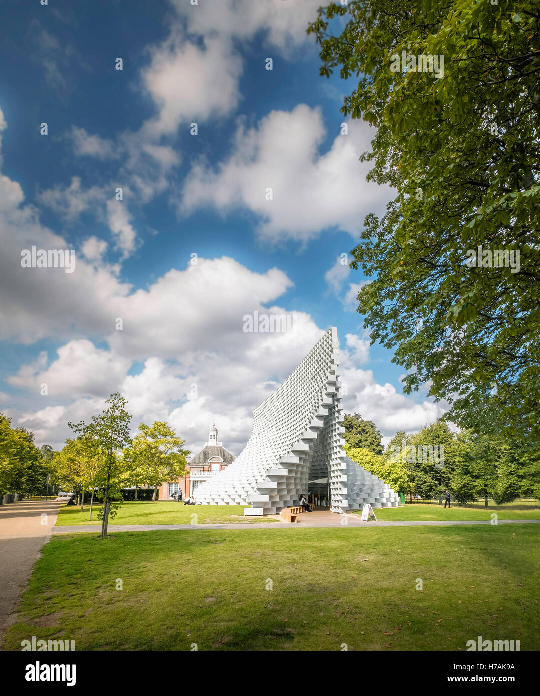 La serpentine Pavilion 2016, Kensington Gardens, London, UK. Banque D'Images